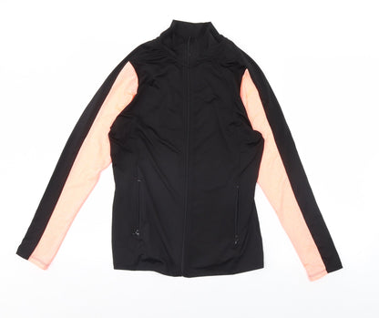 Womens UK Size L Red Herring Black Jacket
