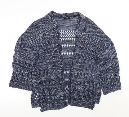 F&F Womens Blue   Cardigan Jumper Size 12