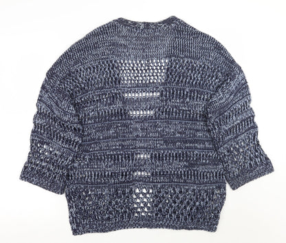 F&F Womens Blue   Cardigan Jumper Size 12