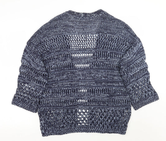 F&F Womens Blue   Cardigan Jumper Size 12