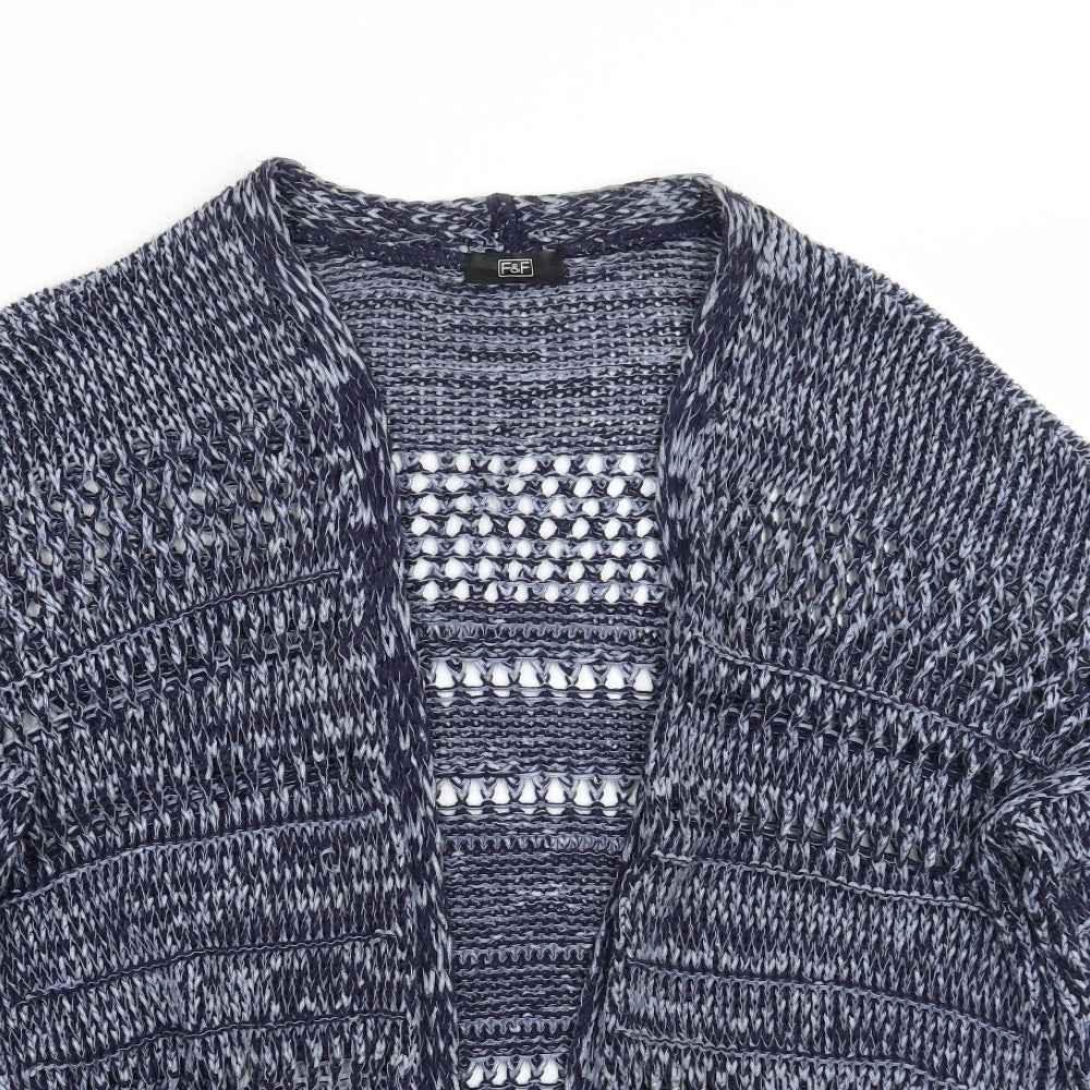 F&F Womens Blue   Cardigan Jumper Size 12
