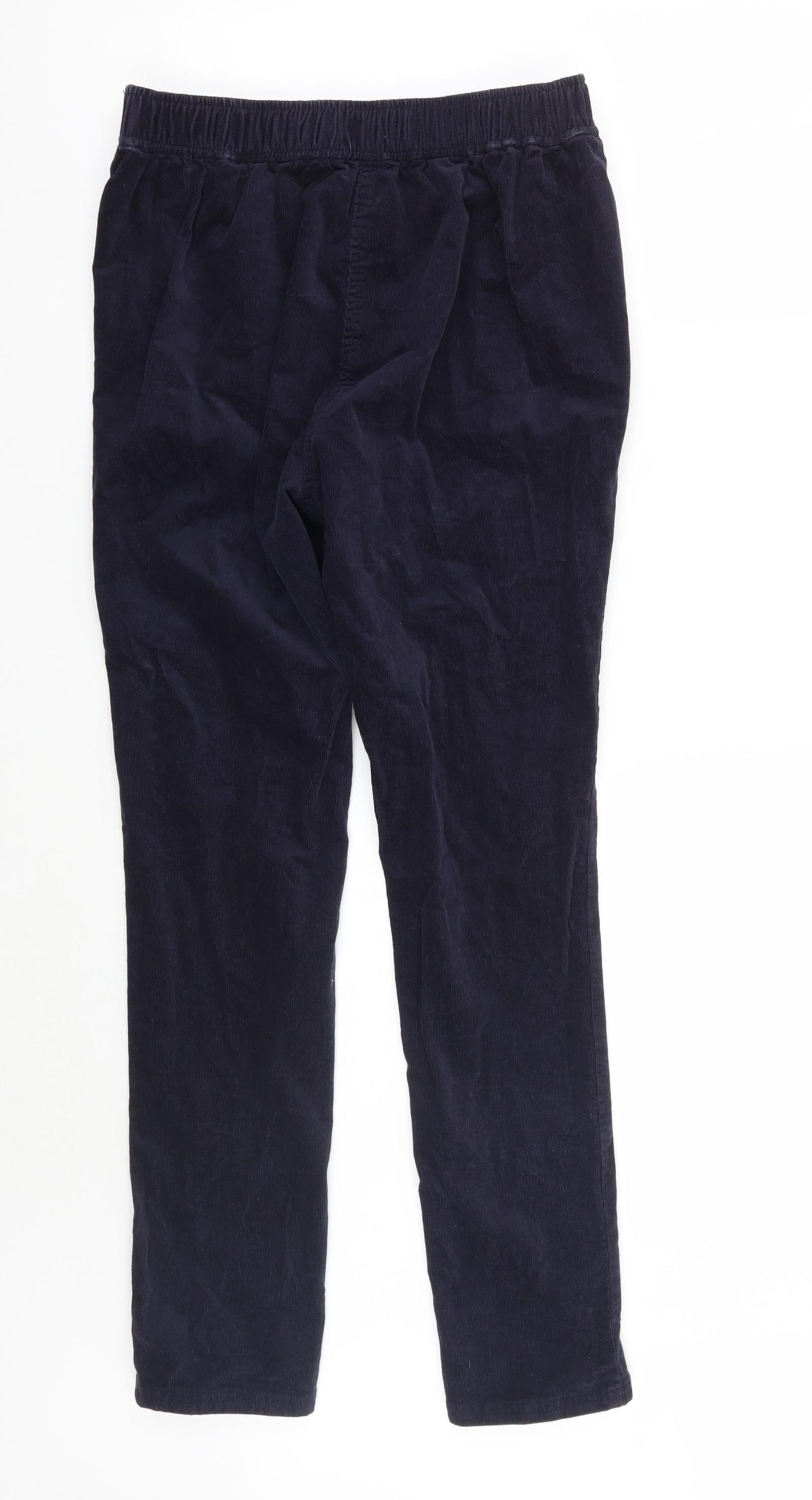 Womens UK Size 10 Marks and Spencer Regular Fit  Blue Trousers