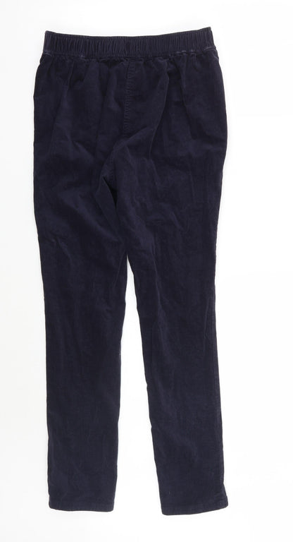 Womens UK Size 10 Marks and Spencer Regular Fit  Blue Trousers