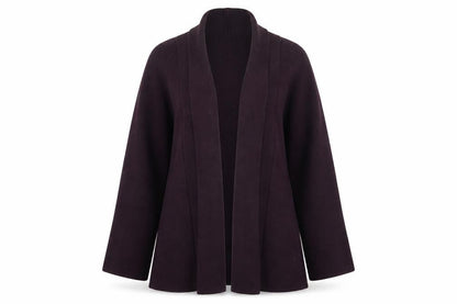 Aiain manoukian Womens Purple   Cardigan Jumper Size 2
