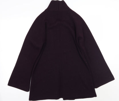 Aiain manoukian Womens Purple   Cardigan Jumper Size 2