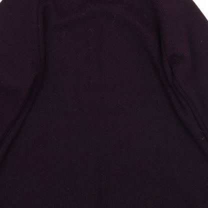 Aiain manoukian Womens Purple   Cardigan Jumper Size 2