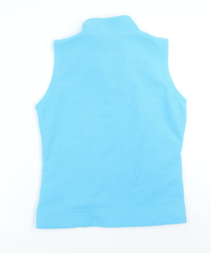 Womens UK Size M Isle Blue Gilet