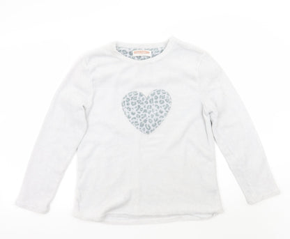 Love sleep  Womens Grey Animal Print  Pullover Jumper Size 12