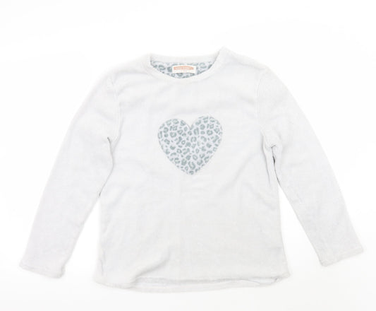 Love sleep  Womens Grey Animal Print  Pullover Jumper Size 12