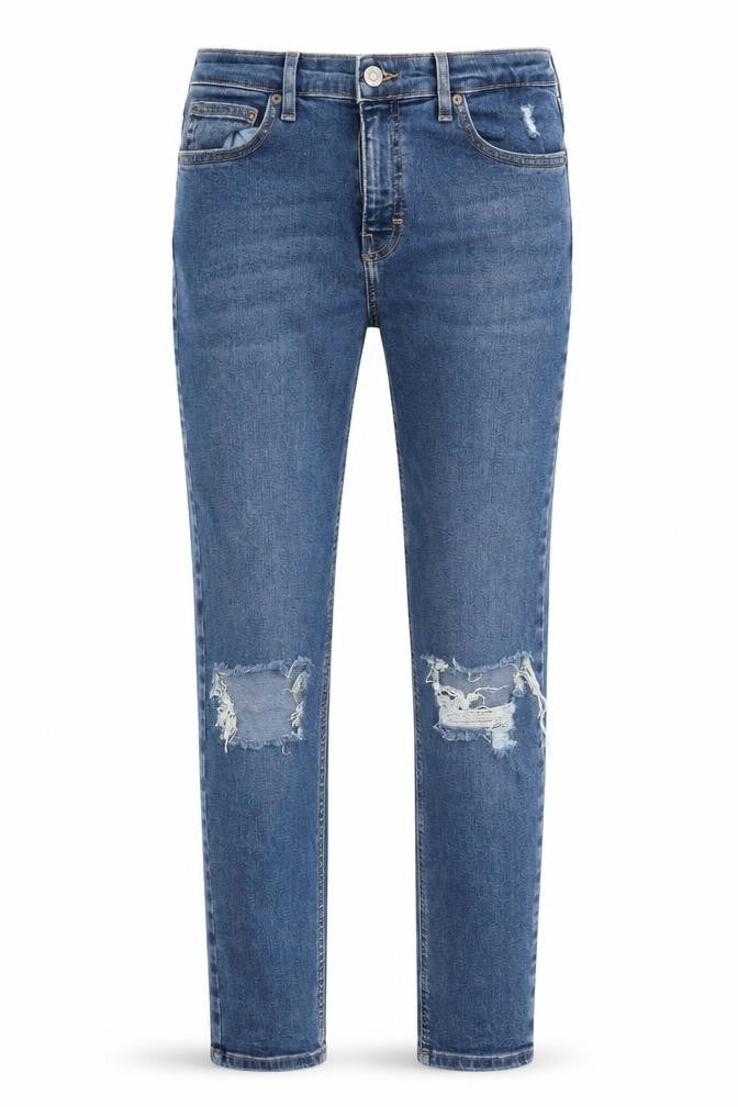 Womens UK Size 30 Topshop Regular Fit Skinny Blue Jeans