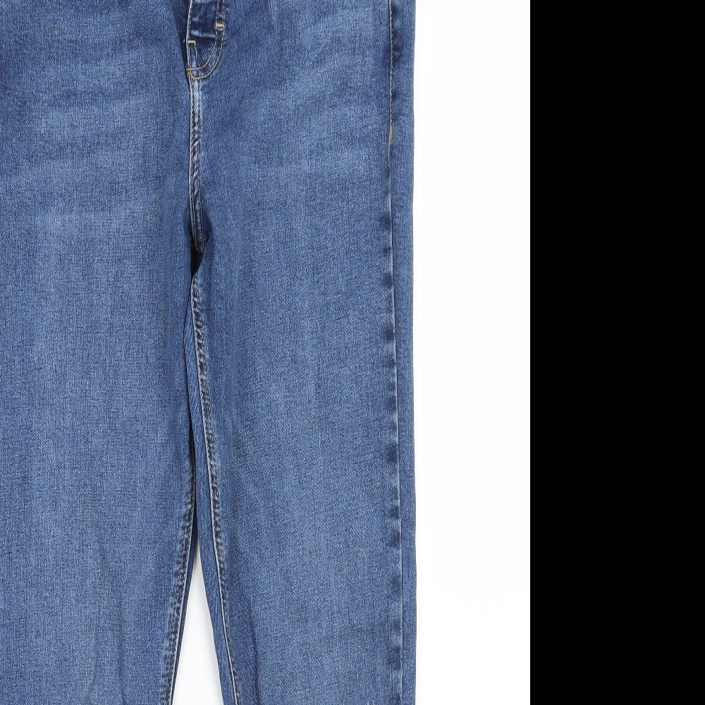 Topshop Womens Blue   Skinny Jeans Size 30 L26.5 in