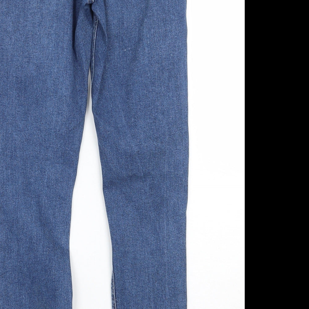 Topshop Womens Blue   Skinny Jeans Size 30 L26.5 in