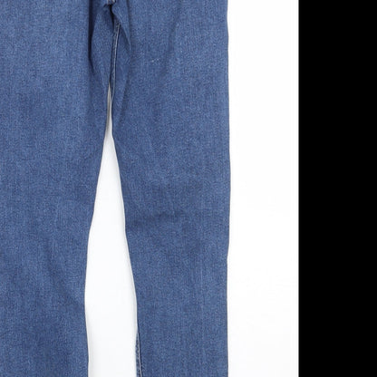Topshop Womens Blue   Skinny Jeans Size 30 L26.5 in