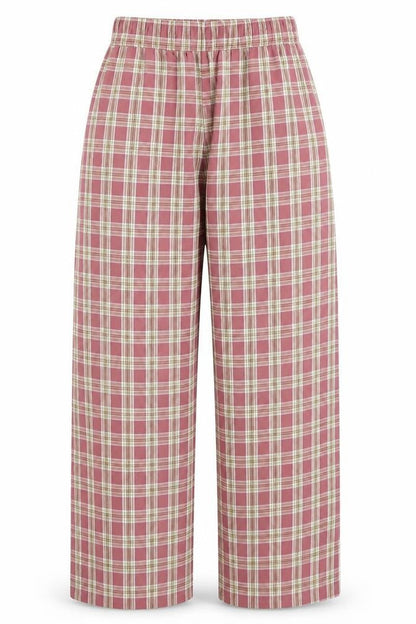 Womens UK Size S SheIn Regular Fit  Red Trousers