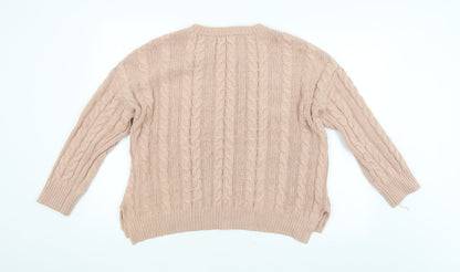 Womens UK Size 10 Atmosphere Pink Pullover Jumper