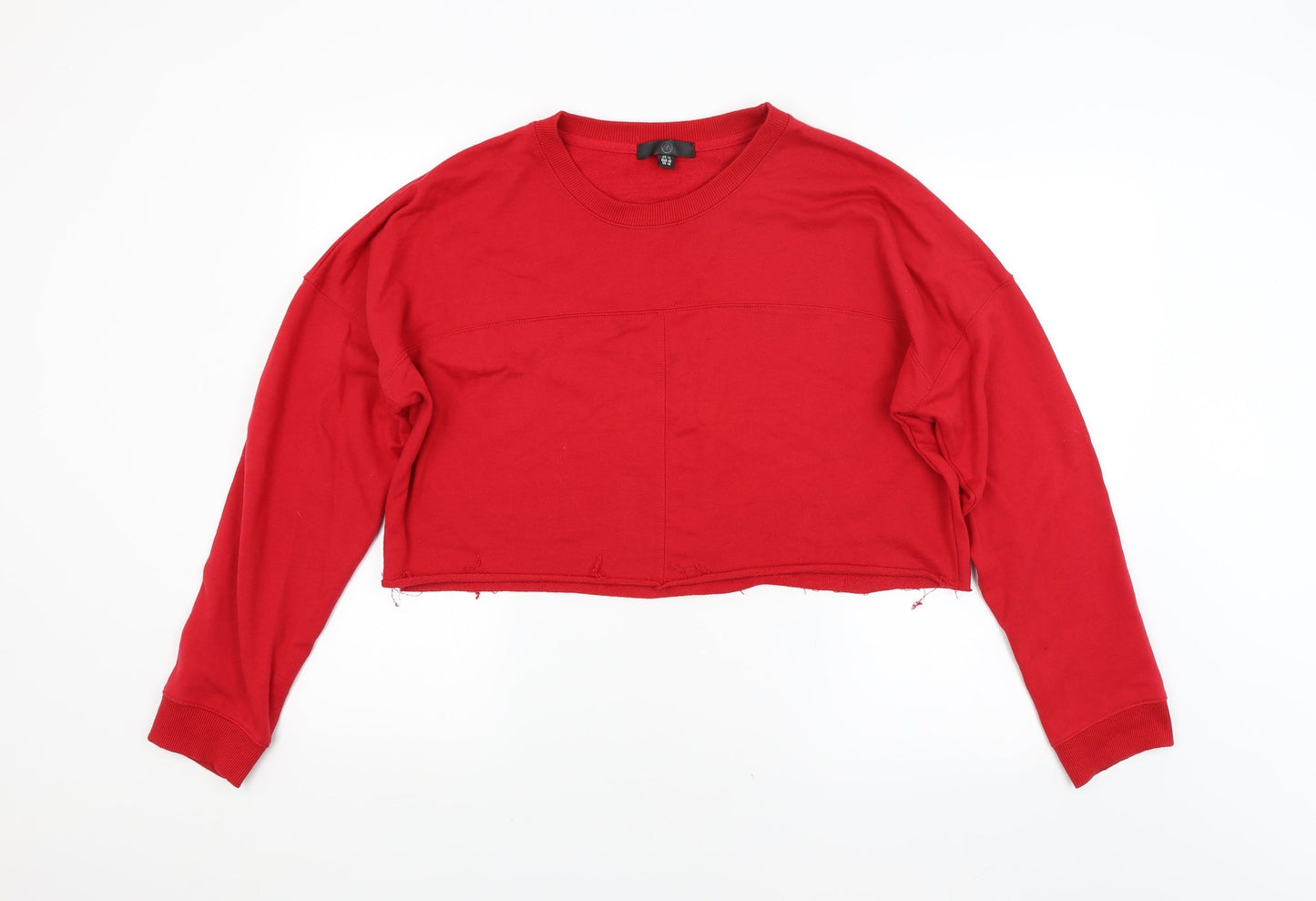 Womens UK Size 14 Missguided Red Pullover Jumper