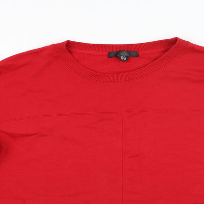 Womens UK Size 14 Missguided Red Pullover Jumper