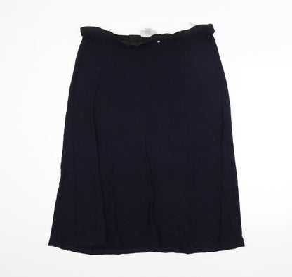 Anne Brooks Womens Blue   Straight & Pencil Skirt Size 16