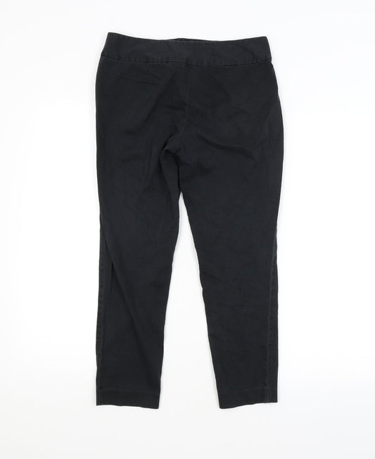 New Look Womens Black   Trousers  Size 8 L22 in