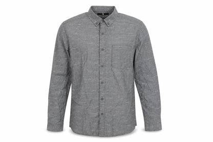 Very Mens Grey Button-Up Size M