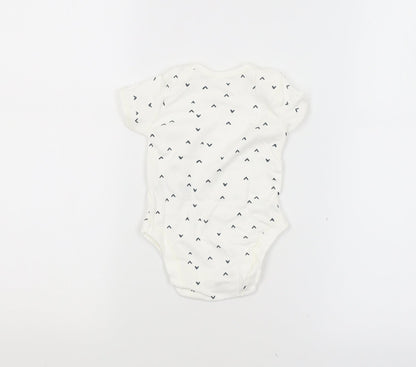George Baby White   Babygrow One-Piece Size 3-6 Months