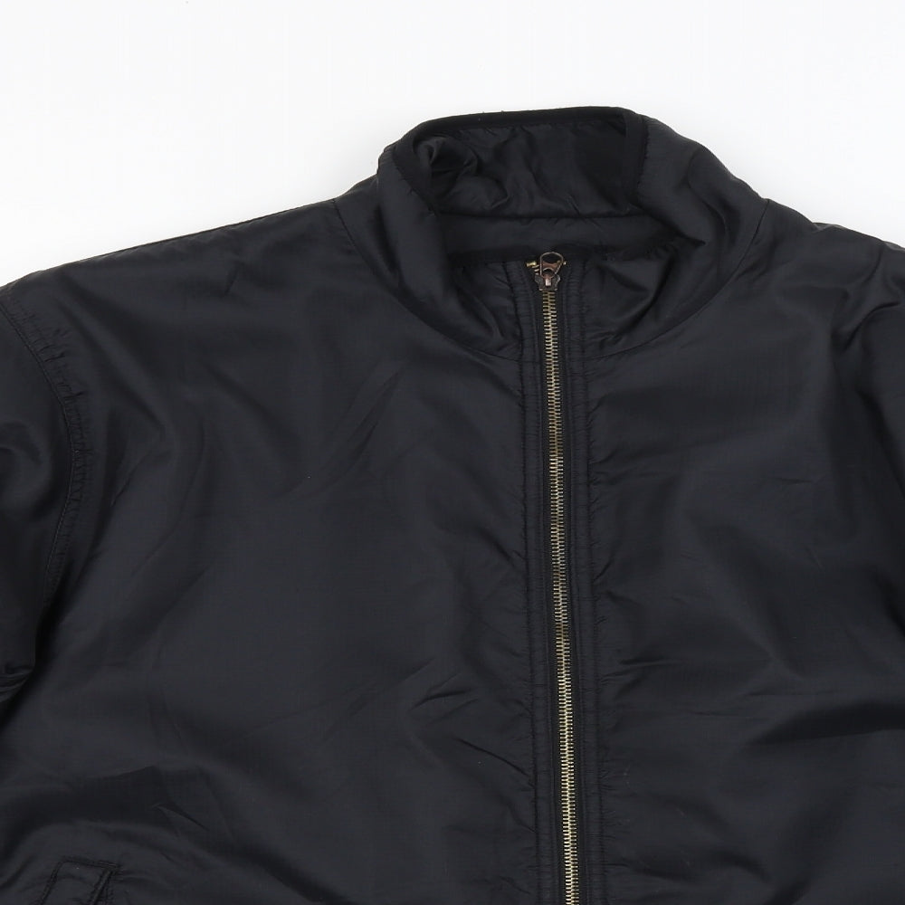Mens UK Size  Preworn Black Jacket