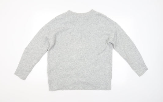 George Womens Grey   Pullover Jumper Size M
