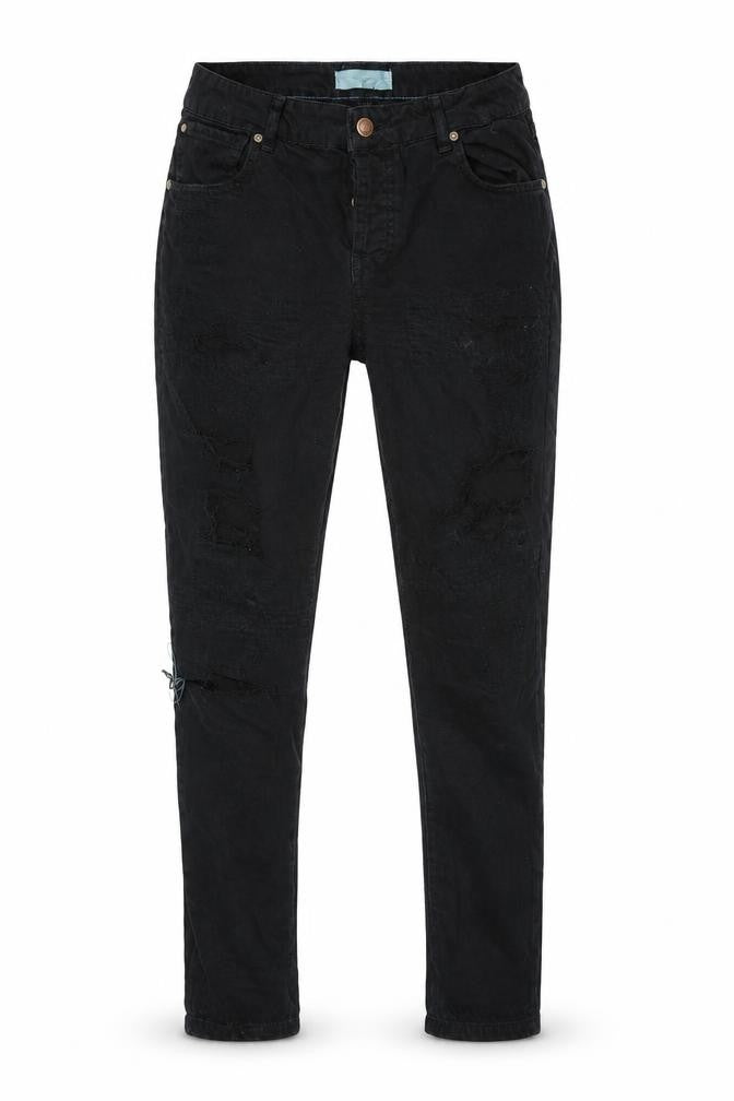 Womens UK Size 10 Mango Regular Fit Skinny Black Jeans