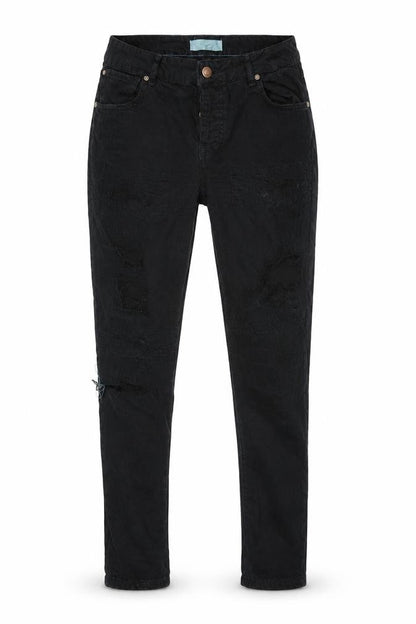 Womens UK Size 10 Mango Regular Fit Skinny Black Jeans