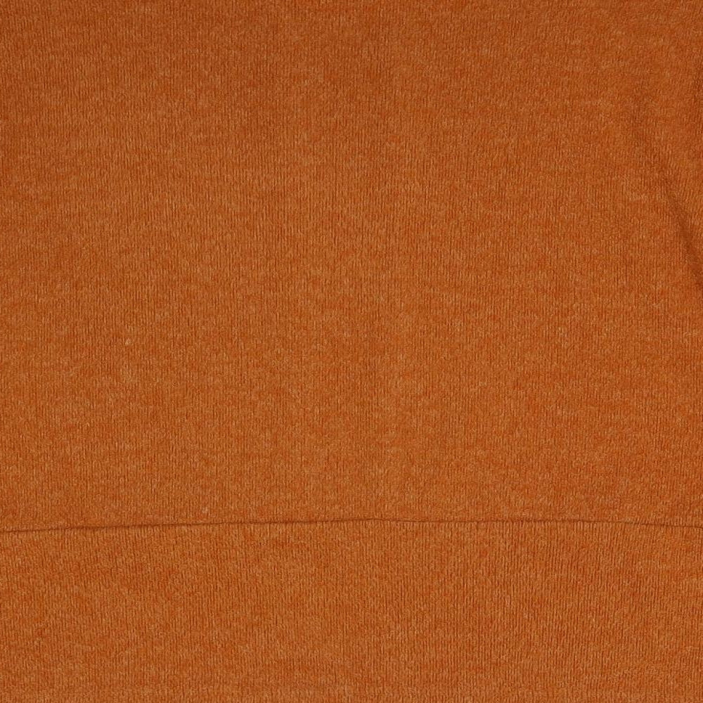 TU Womens Orange  Knit Pullover Jumper Size 14