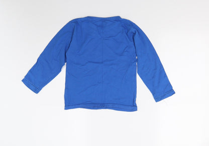 Primark Boys Blue   Pullover T-Shirt Size 3-4 Years