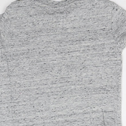 Tesco Baby Grey   Basic T-Shirt Size 12-18 Months  - Superbaby