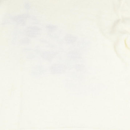 Womens UK Size L Preworn Ivory Pullover Jumper