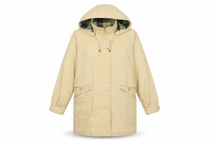 Womens UK Size 14 David Barry Yellow Overcoat