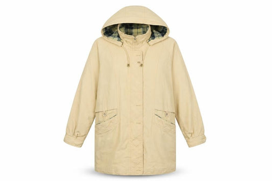 Womens UK Size 14 David Barry Yellow Overcoat