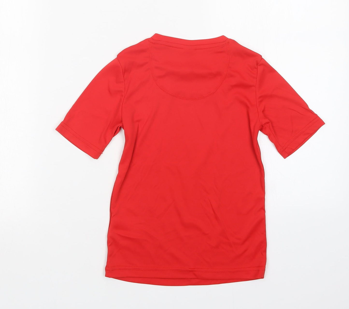 oxylane Boys Red   Basic T-Shirt Size 6 Years