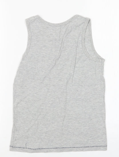 NEXT Boys Grey   Basic Tank Size 9 Years