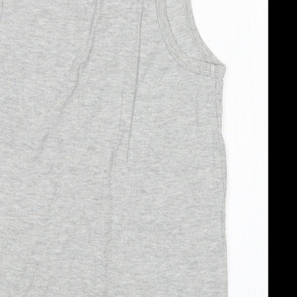 NEXT Boys Grey   Basic Tank Size 9 Years