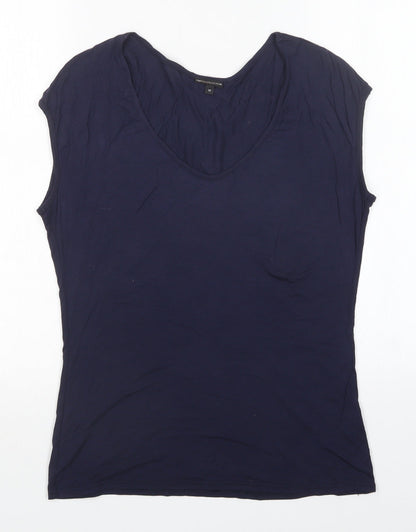 Womens UK Size M LIMITED COLLECTION Blue Basic Tank