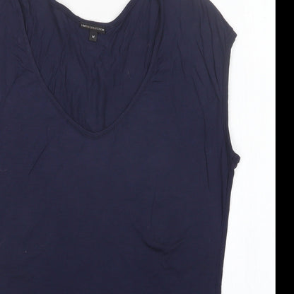 Womens UK Size M LIMITED COLLECTION Blue Basic Tank