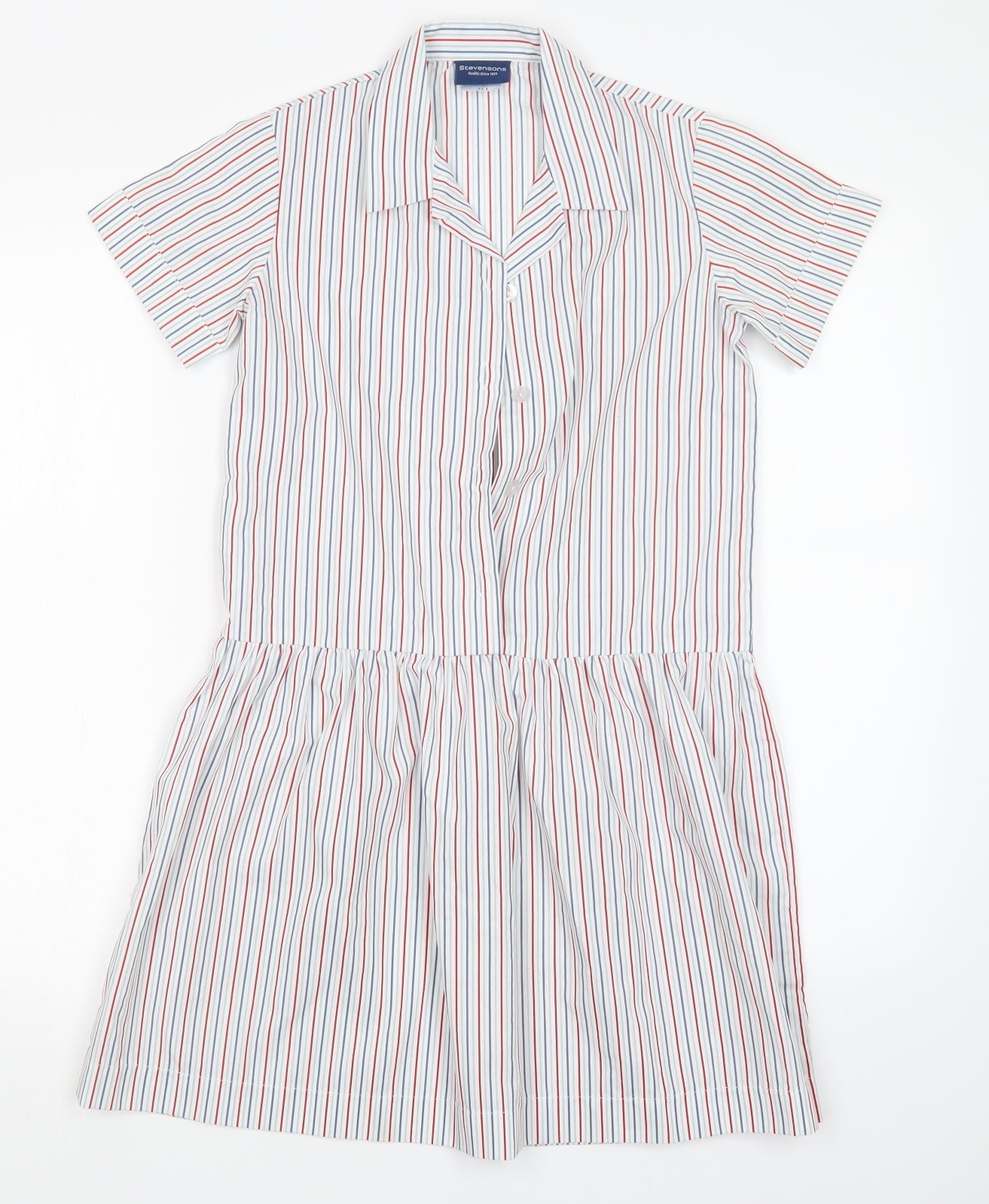 STEVENSONS Womens Multicoloured Striped  Shirt Dress  Size 4
