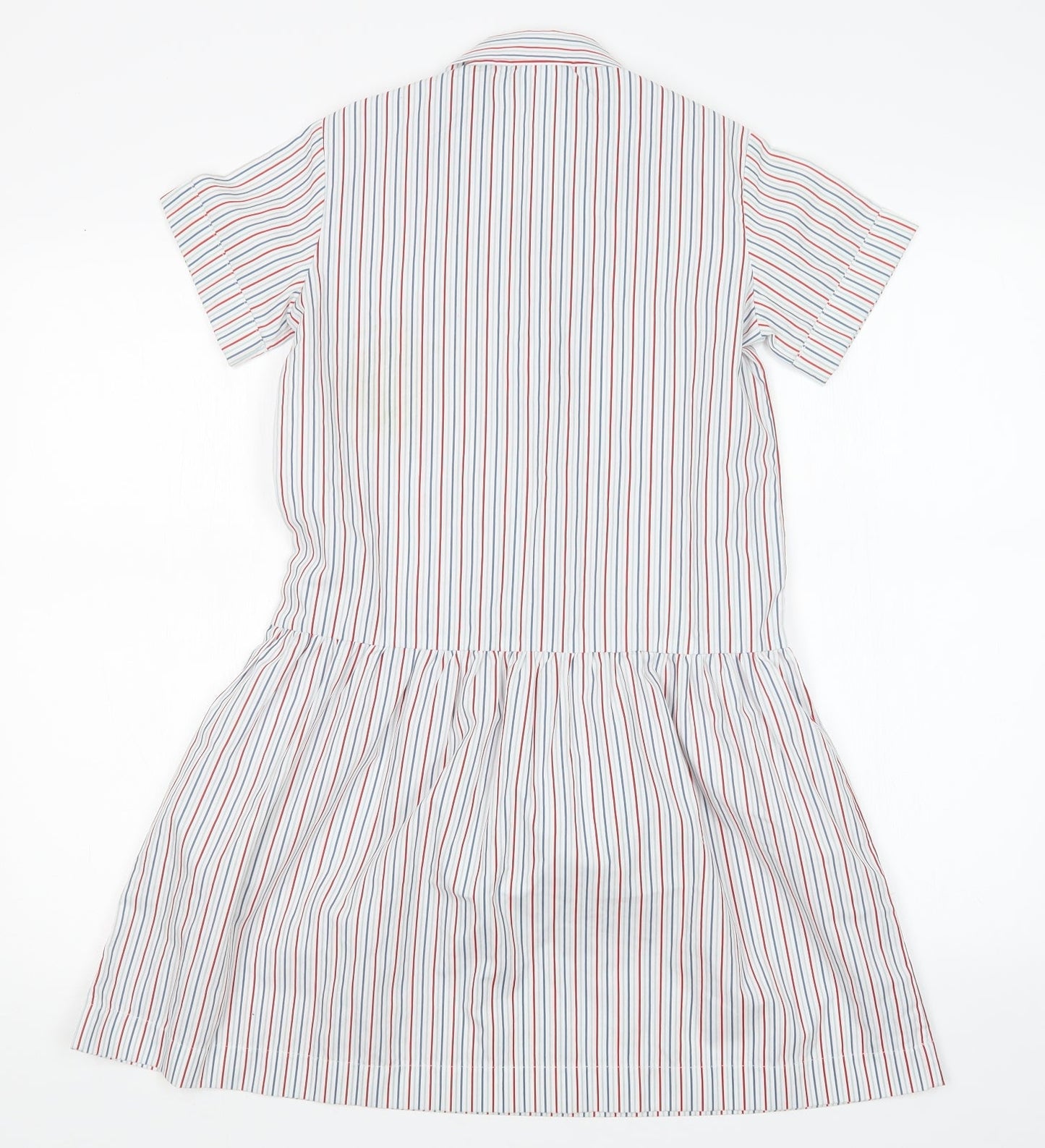 STEVENSONS Womens Multicoloured Striped  Shirt Dress  Size 4