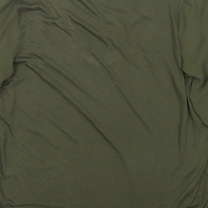 b.young Womens Green   Basic Blouse