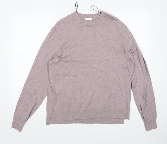 Womens UK Size L H&M Purple Pullover Jumper