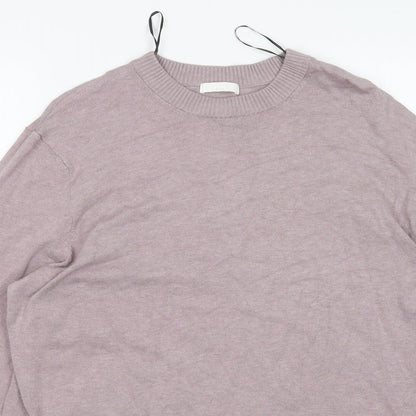 Womens UK Size L H&M Purple Pullover Jumper