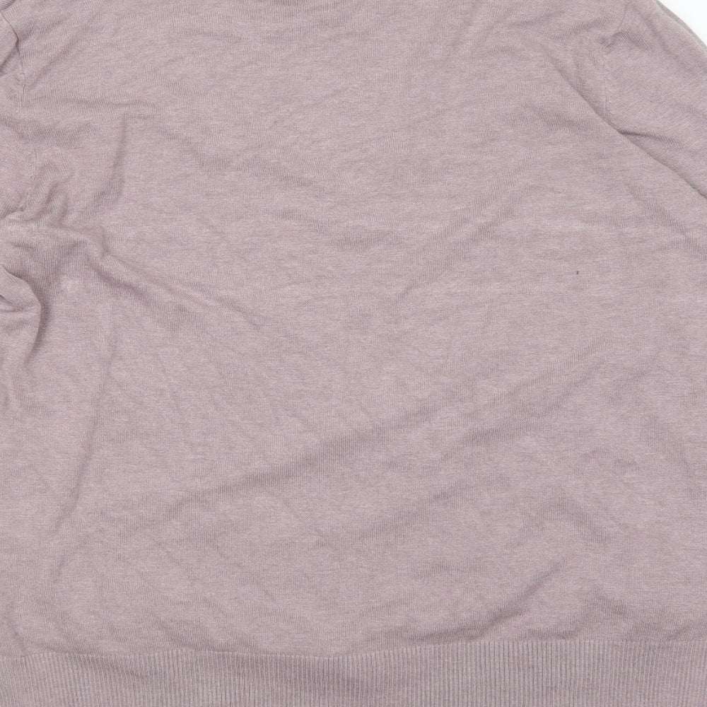 Womens UK Size L H&M Purple Pullover Jumper