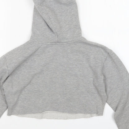 new look  Girls Grey   Pullover Hoodie Size 9 Years