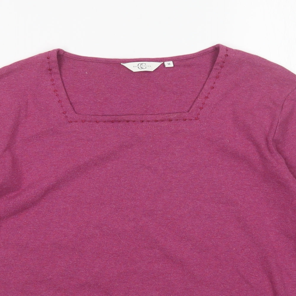 Womens UK Size M Country Casuals Purple Pullover Jumper