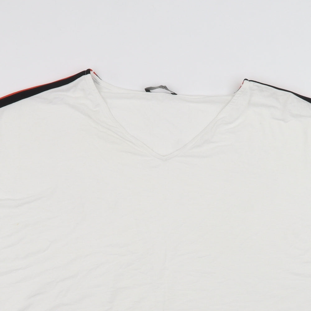 F&F Womens White   Basic T-Shirt Size M