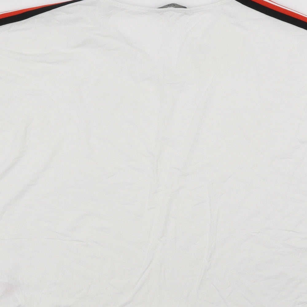 F&F Womens White   Basic T-Shirt Size M